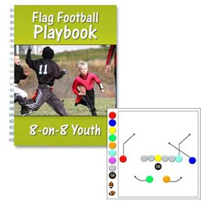 8-on-8 Youth Flag Football Playbook + Play Designer 1 month