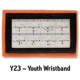 Aoreun Sports Bracelet Playbook, Bracelet softball Playbook Bracelet de Jeu de Football - Bracelet de Football Playbook pour football, basketball, course à pied, sports athlétiques (Noir